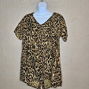 Leopard Print Cover Up / Tunic